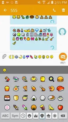 Emoji 1 Free Font Theme android App screenshot 0